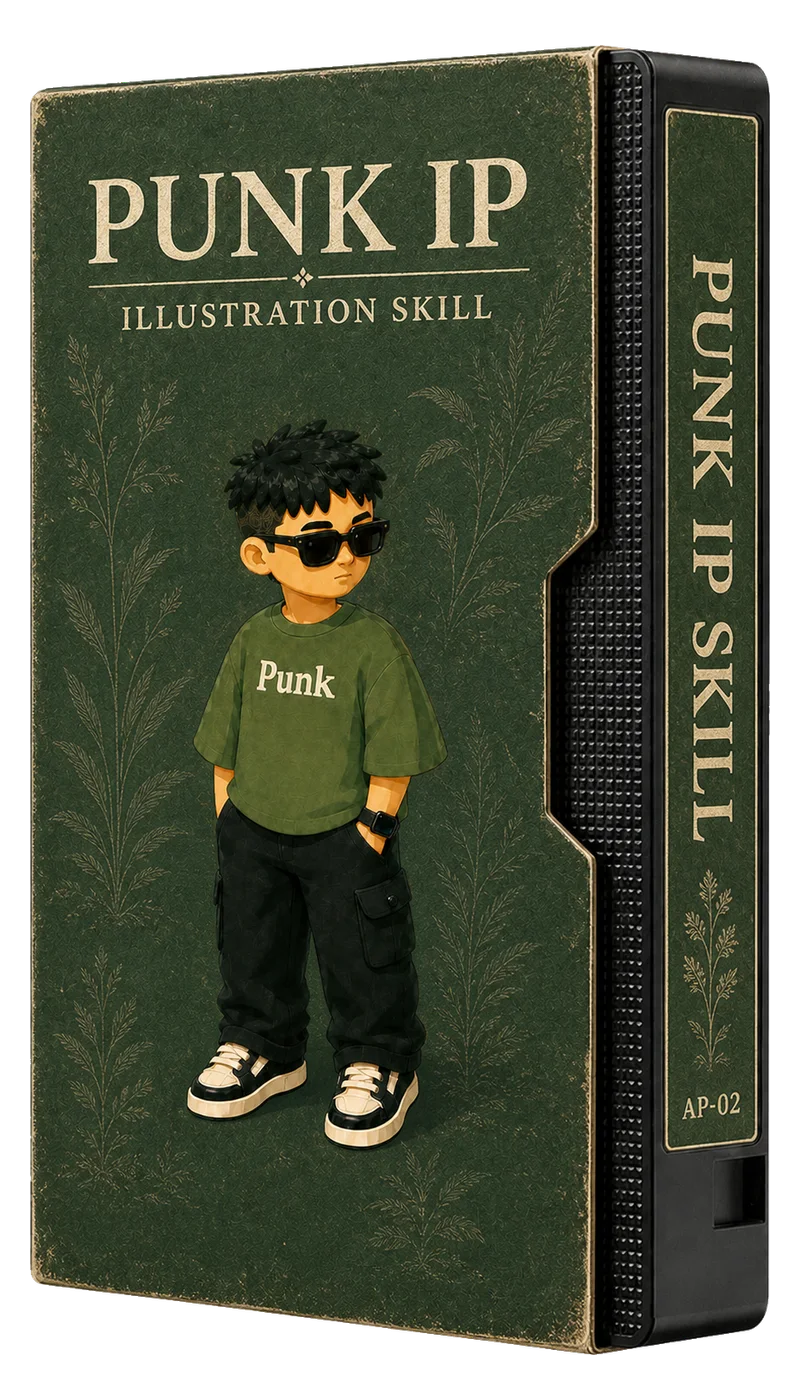 IP ILLUSTRATIONS VHS 盒
