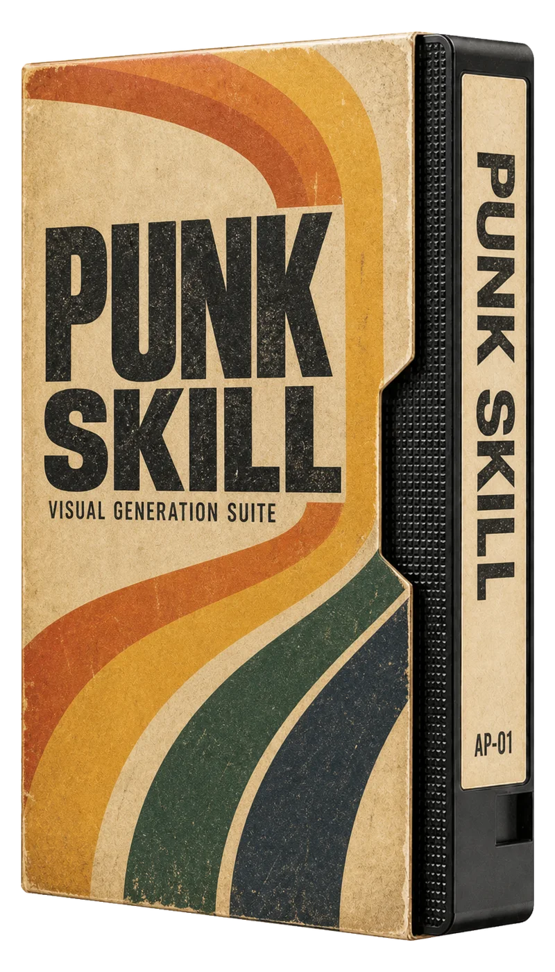 PUNK SKILL VHS 盒