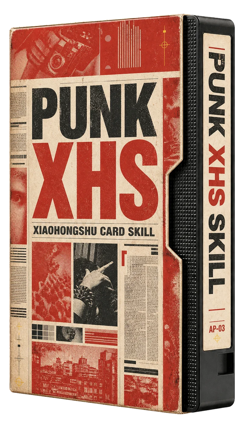 XHS CARDS VHS 盒
